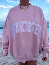 Mauve Mist Embroidered Varsity Sweatshirt for Effortless Everyday Style