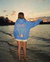Oversized Embroidered Hoodie for Sunset Walks and Cozy Evenings
