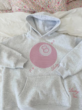 Pearl Grey Hoodie with 8 Ball Embroidery for Effortless Street Style
