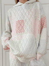 Soft Quilted Hoodie in Dreamy Pastel Hues
