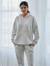 Cloud Grey Oversized Hoodie for Effortless Everyday Style
