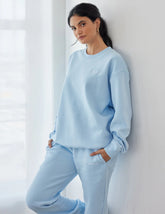 Dream Blue Crewneck Sweatshirt for Everyday Cozy Comfort