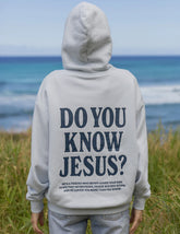 Do You Know Jesus Christian Hoodie | John 3:16 Scripture Unisex Sweatshirt