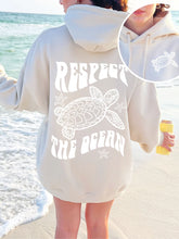 Double Sided Sea Turtle Hoodie for Ocean Conservation and Cozy Style