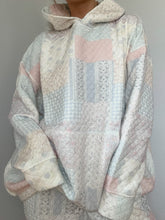 Dreamy Pastel Blue Quilted Hoodie for Effortless Cozy Style