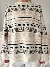 Cozy Cabin-Inspired Winter Sweater with Classic Nordic Design