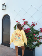 Buttery Yellow Oversized Hoodie for Laid-Back Beach Days and Golden Hour Vibes