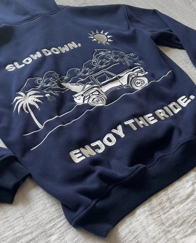 Cozy Embroidered Hoodie for Everyday Comfort and Relaxed Vibes