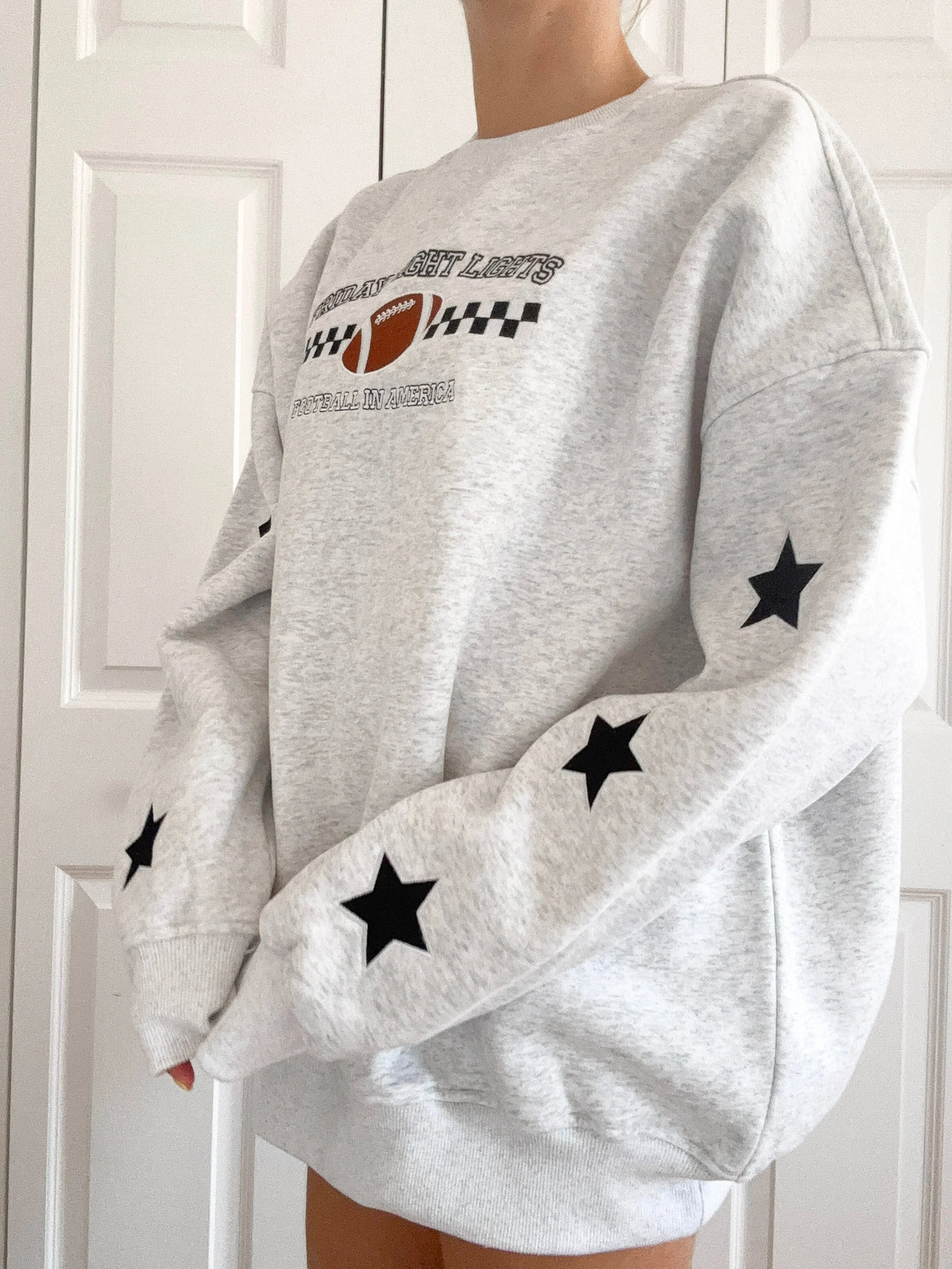 Game Day Embroidered Sweatshirt for Friday Night Lights and Everyday Spirit