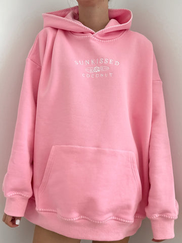 Oversized Cotton Candy Hoodie in 100% Cotton for Cozy Everyday Style