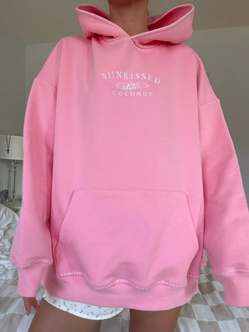 Oversized Cotton Candy Hoodie in 100% Cotton for Cozy Everyday Style
