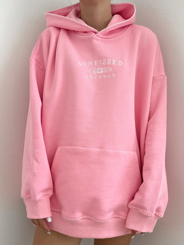 Oversized Cotton Candy Hoodie in 100% Cotton for Cozy Everyday Style