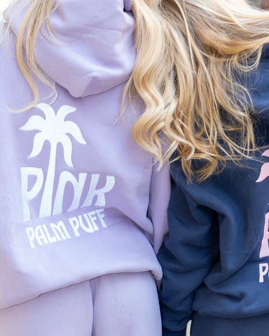 Dreamy Orchid Puff Sleeve Hoodie for Cozy Everyday Style