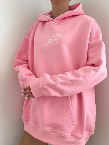 Oversized Cotton Candy Hoodie in 100% Cotton for Cozy Everyday Style