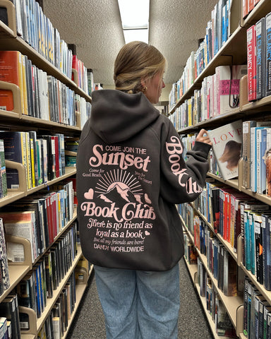 Book Club Oversized Hoodie for Cozy Reading Nights and Everyday Comfort