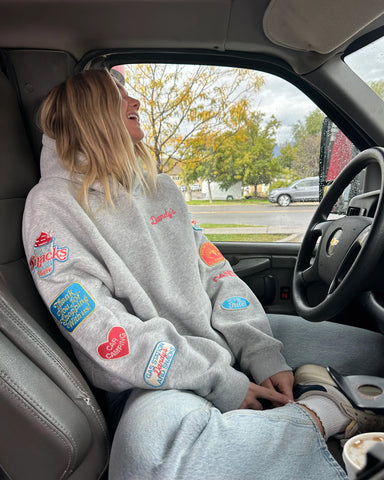 Oversized Patchwork Hoodie for Cozy Everyday Style