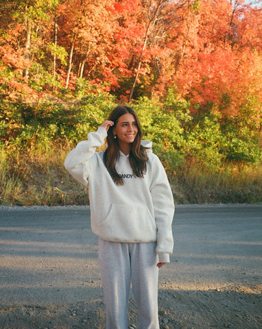 Oversized Lux Hoodie in Heather Gray for Cozy Everyday Adventures