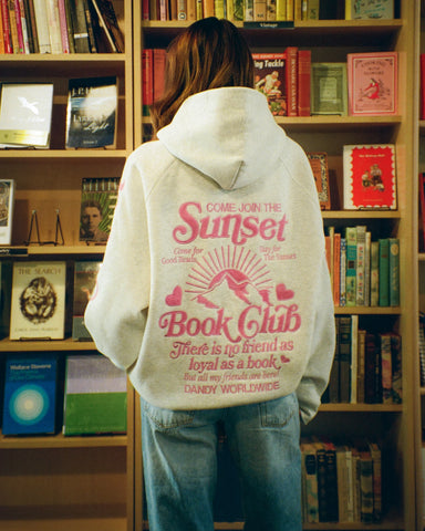 Cozy Oversized Book Club Hoodie for Reading in Style