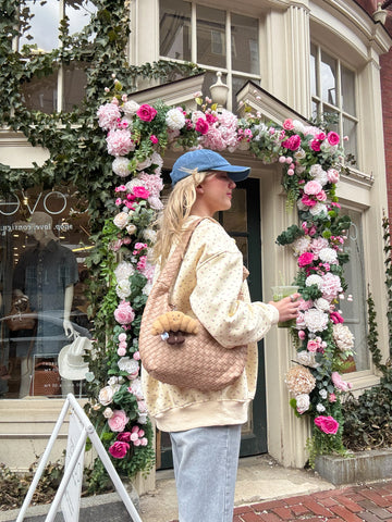 Toasted Cream Rose Sweatshirt for Cozy Everyday Style