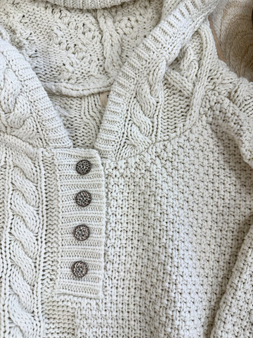 Cozy Quilted Hoodie Sweater for Everyday Comfort and Style
