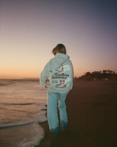 Oversized Lux Hoodie for Endless Summer Vibes in Dark Heather