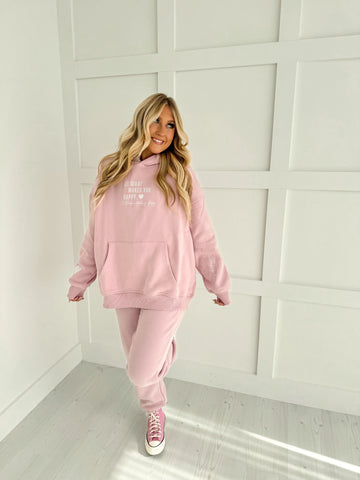 Mauve Mist Hoodie with Inspirational Quote for Cozy Everyday Style