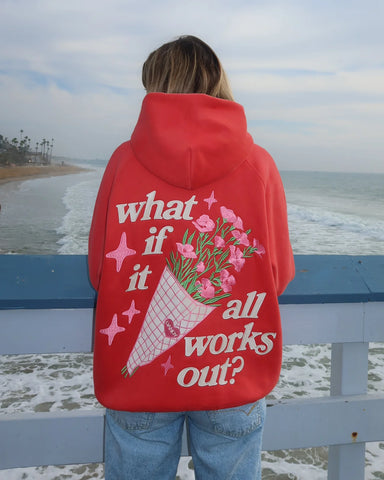 Oversized Hoodie with Embroidered Motif for Effortless Everyday Style