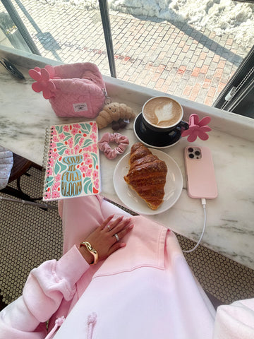 Cozy Pink Embroidered Hoodie for Effortless Everyday Style