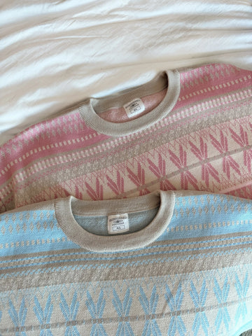 Oversized Ski Lodge Sweater for Cozy Winter Days