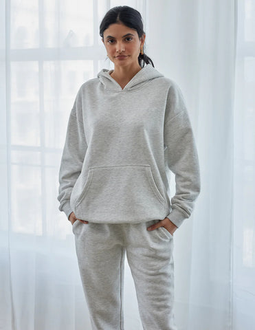 Cloud Grey Oversized Hoodie for Effortless Everyday Style