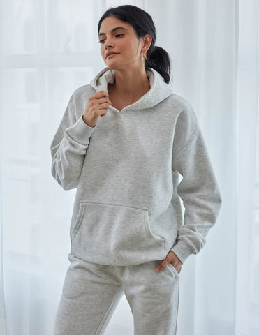 Cloud Grey Oversized Hoodie for Effortless Everyday Style