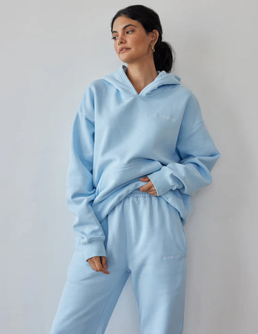 Dream Blue Relaxed Hoodie for Everyday Comfort and Style