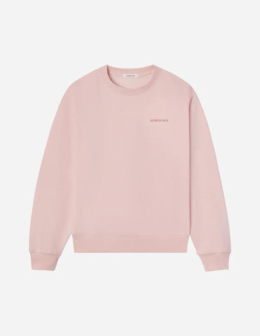 Effortless Everyday Unisex Crewneck in Soft Lotus Pink