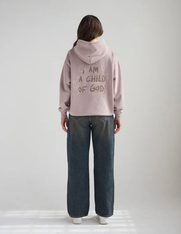 Cozy Brown Unisex Hoodie with Inspirational Embroidery | Faith & Comfort