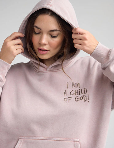 Cozy Brown Unisex Hoodie with Inspirational Embroidery | Faith & Comfort