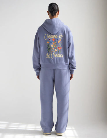 Plum Oversized Zip Hoodie for Cozy Everyday Style