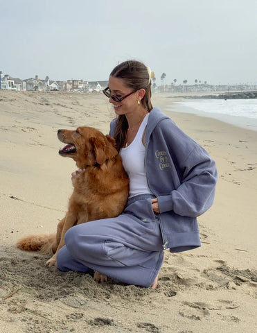 Plum Oversized Zip Hoodie for Cozy Everyday Style