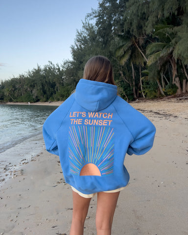 Oversized Embroidered Hoodie for Sunset Walks and Cozy Evenings