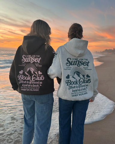 Book Club Oversized Hoodie for Cozy Reading Nights and Everyday Comfort