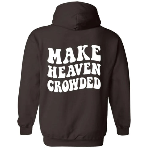 Double Sided Christian Hoodie with Inspirational Faith Message