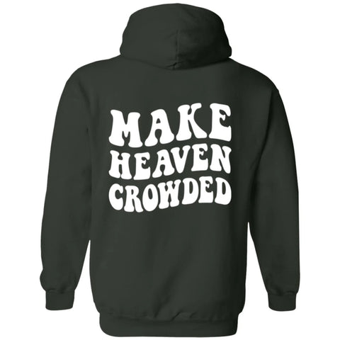 Double Sided Christian Hoodie with Inspirational Faith Message