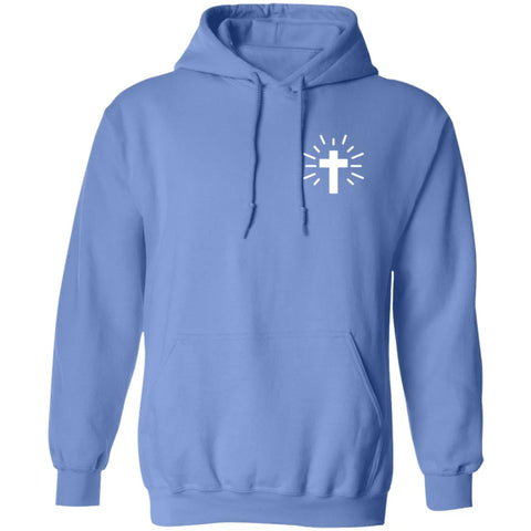 Double Sided Faith Over Fear Hoodie for Inspirational Everyday Style