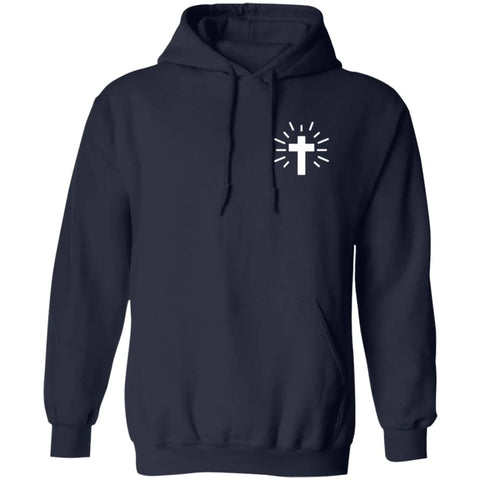 Double Sided Faith Over Fear Hoodie for Inspirational Everyday Style