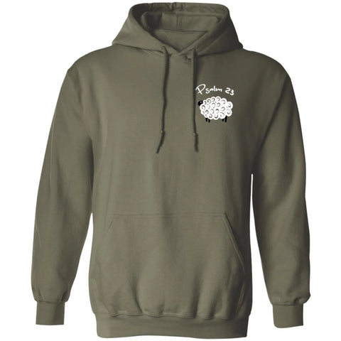 Double Sided Psalm 23 Hoodie | The Lord Is My Shepherd Christian Sweatshirt