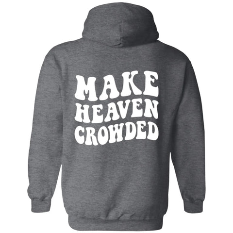 Double Sided Christian Hoodie with Inspirational Faith Message