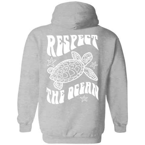 Double Sided Sea Turtle Hoodie for Ocean Conservation and Cozy Style