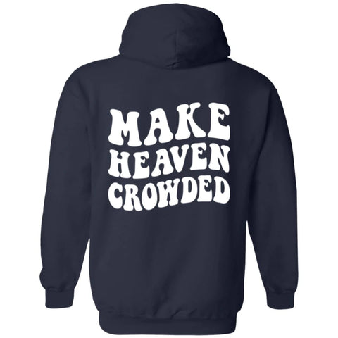 Double Sided Christian Hoodie with Inspirational Faith Message