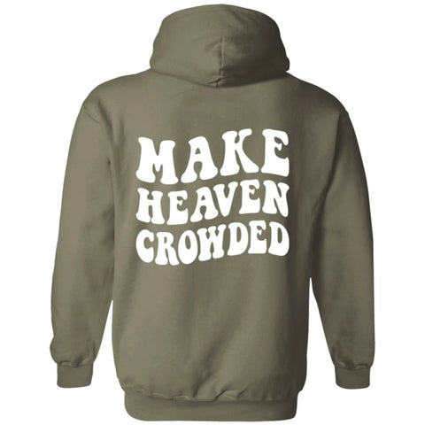 Double Sided Christian Hoodie with Inspirational Faith Message