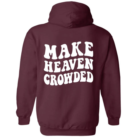 Double Sided Christian Hoodie with Inspirational Faith Message