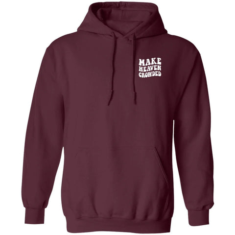 Double Sided Christian Hoodie with Inspirational Faith Message